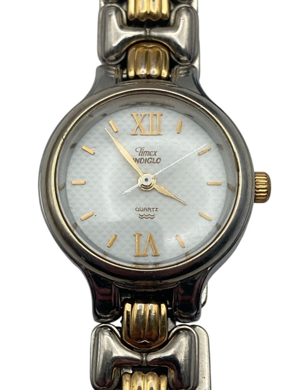 Timex Indiglo Women's Honeycomb Face Watch 24mm - New Battery - WR Wrist 6.75